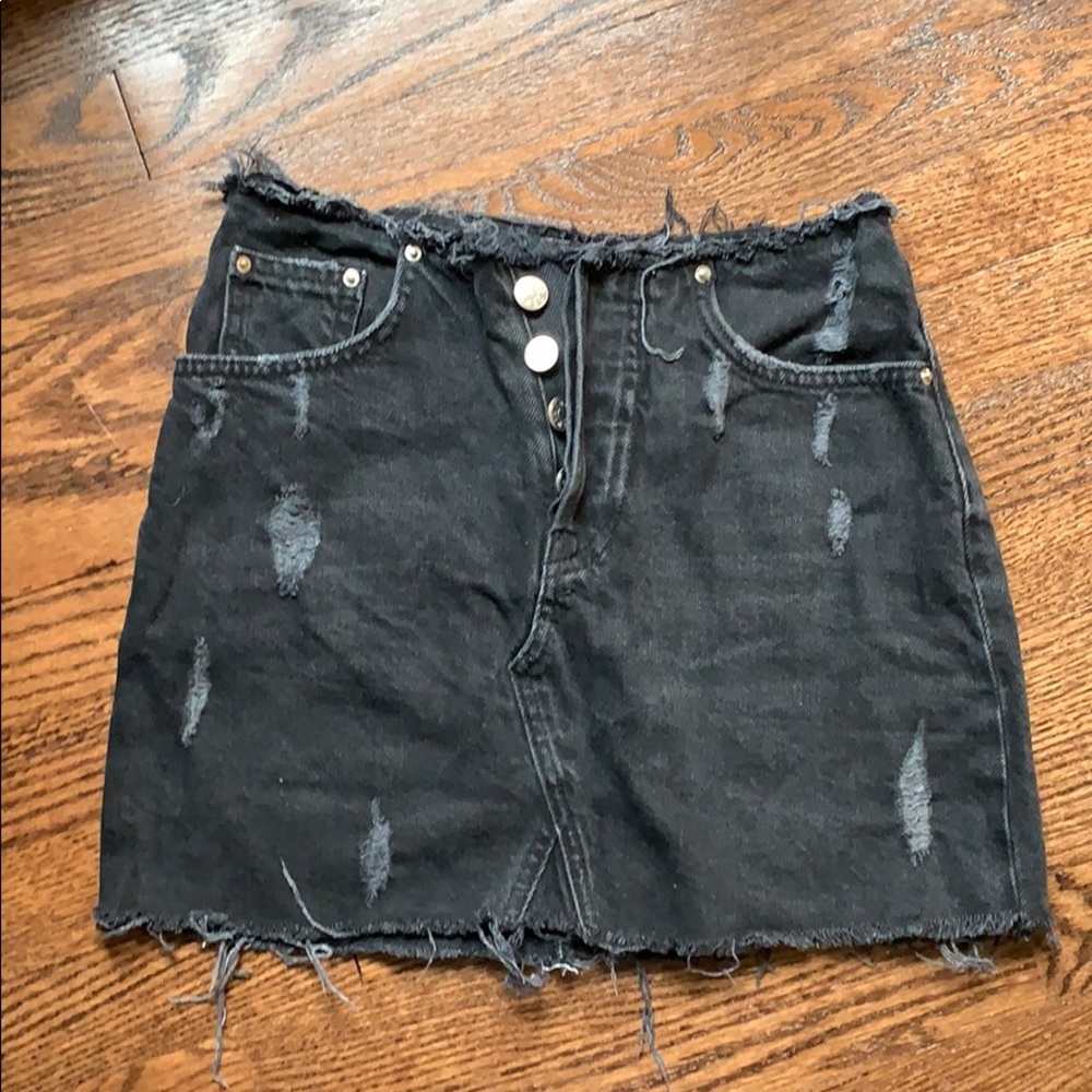 Vintage BDG Black Denim Skirt